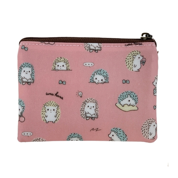 Waterproof Hedgehog Coin Purse Keychain Pouch Holder - Picture 2 of 8